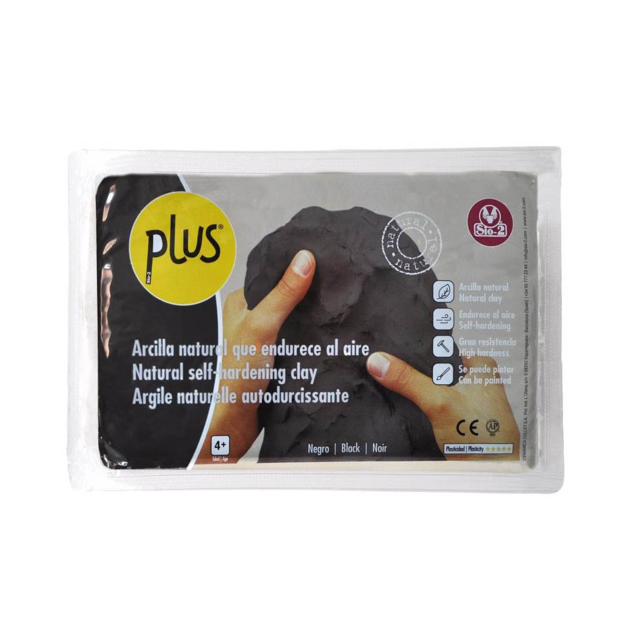 Air-dry Clay Black 1kg