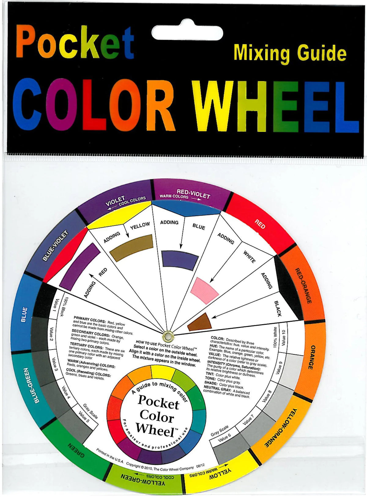 Colour Wheel - Artists Tools POCKET