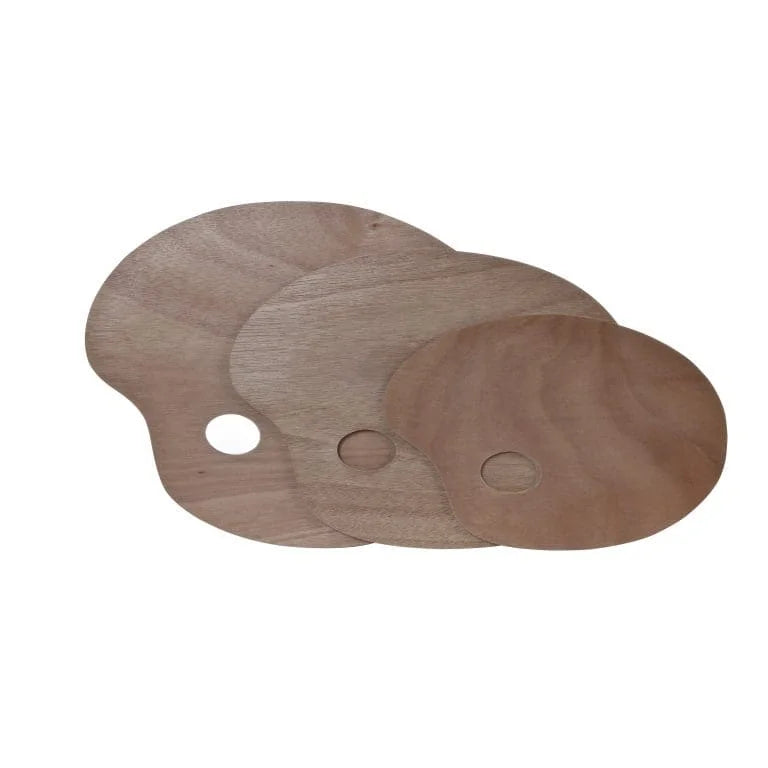 Palette Oval Plywood - 20 x 30cm
