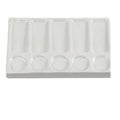 Porcelain/Ceramic Palette 10 well - 11x19cm