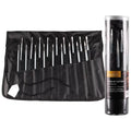 Black Taklon Watercolour Brush  - Set of 18