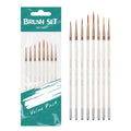 Artists Fine Detail Brushes - Set of 8