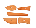 Wooden Pottery Rib - Set of 5
