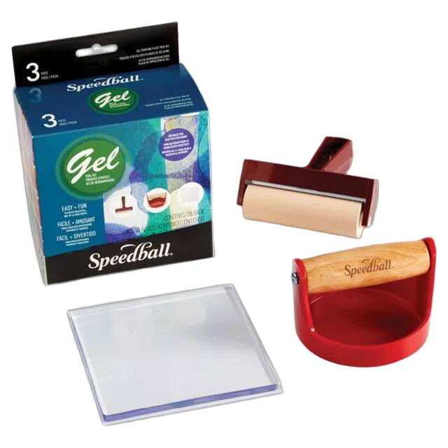 Speedball Gel Printing Monoprinting Tool Kit