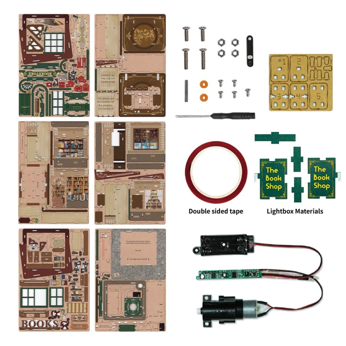Time Bookstore Storage box Puzzle