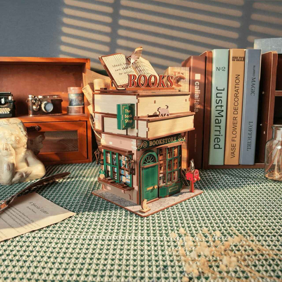 Time Bookstore Storage box Puzzle