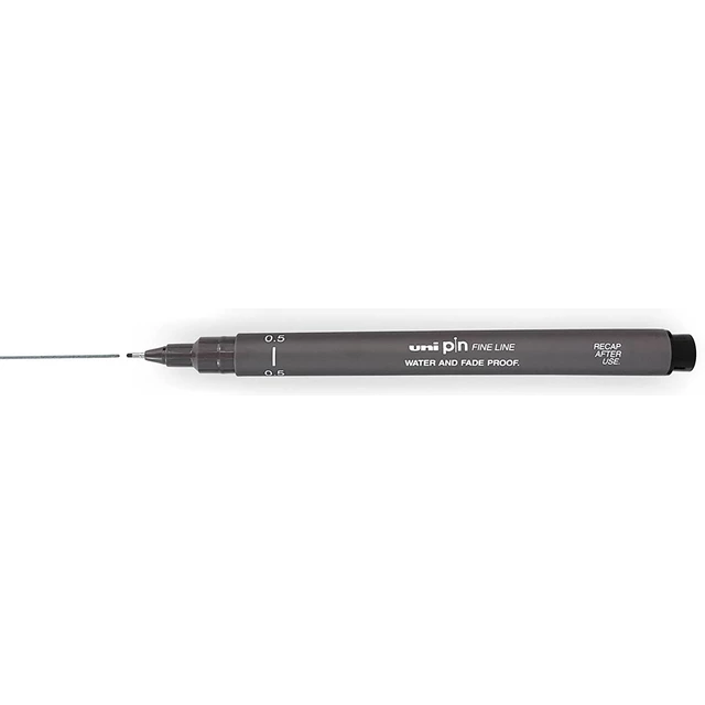 Uniball Fineliner - 0.5mm Dark Grey