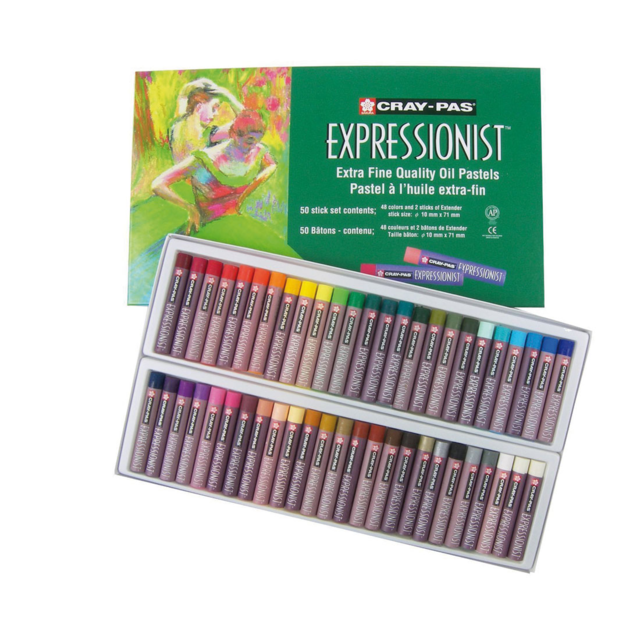 Cray-Pas Expressionist Oil Pastels - Set of 50