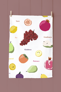 Frinny Tea Towel - Fruits of the Spirit