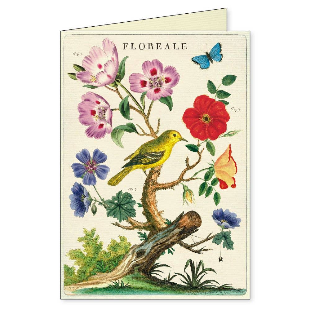 Cavallini Boxed Notecards - Floreale