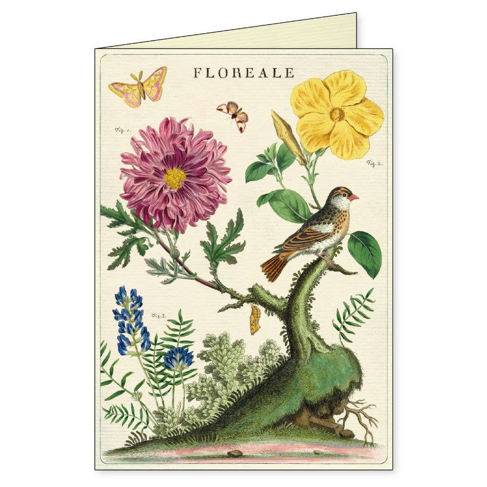 Cavallini Boxed Notecards - Floreale