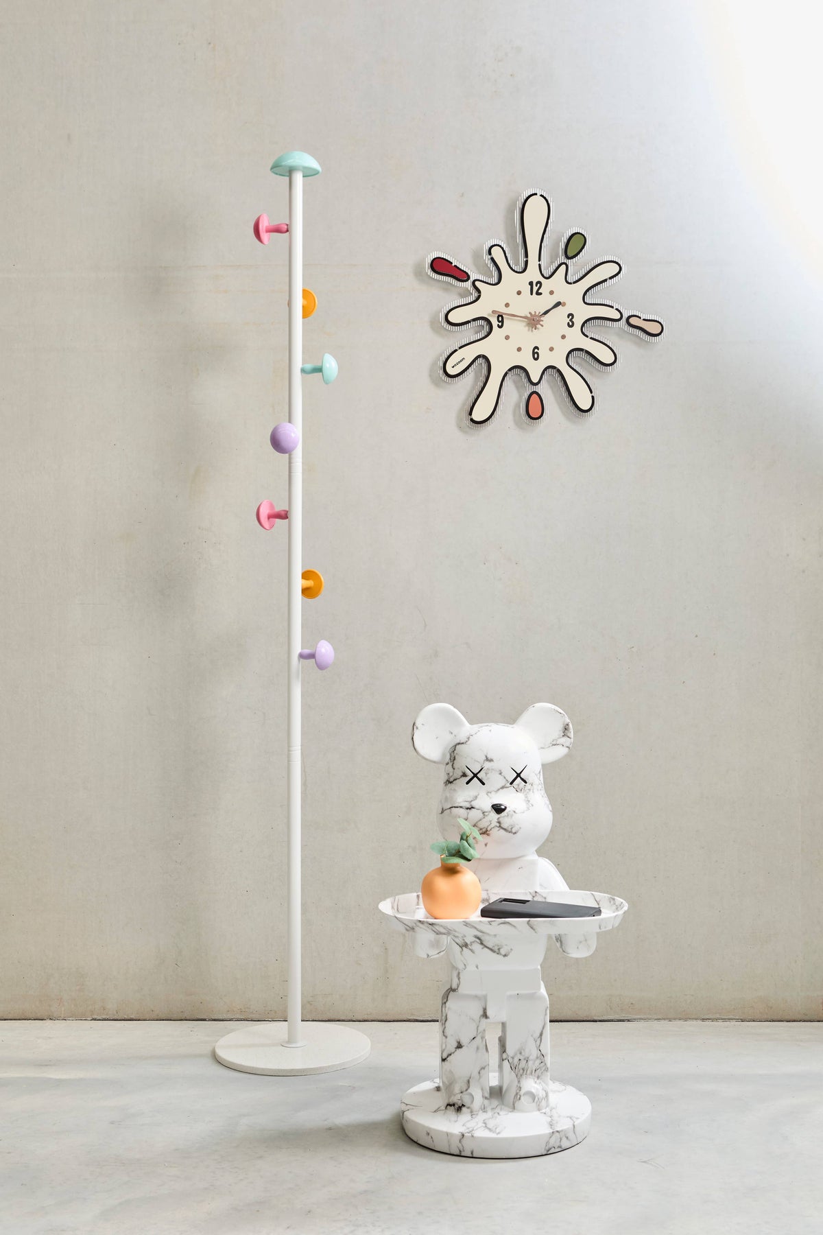 Splat Wall Clock