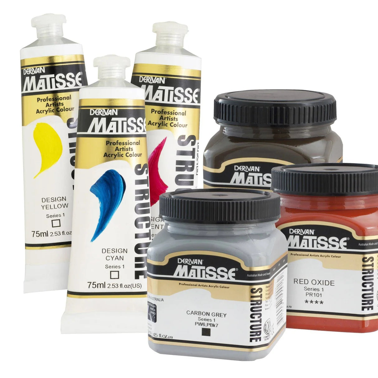 Matisse Structure Tubes 75ml - Series 1
