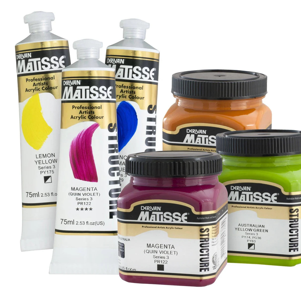 Matisse Structure Tubes 75ml - Series 3