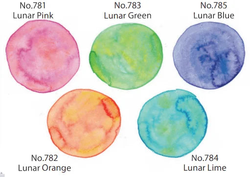 Kuretake Watercolour Gansai Tambi EFFECTS SET - Granulating #3