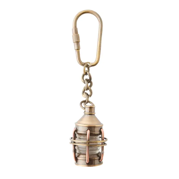 Brass Ship's Lantern Keyring