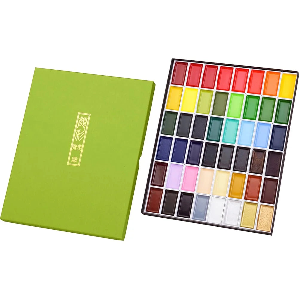 Kuretake Gansai Tambi Watercolour Set - 48